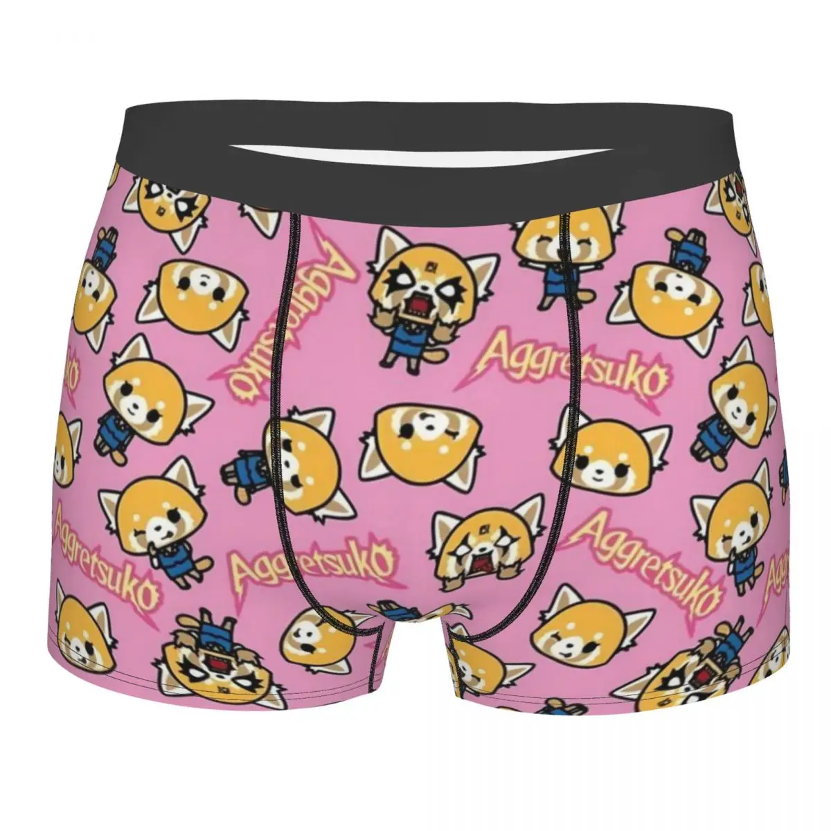 Custom Male Novelty Japan Anime Aggretsuko Cartoon Underwear Boxer Briefs Stretch Shorts Panties Underpants
Custom Male Novelty Japan Anime Aggretsuko Cartoon Underwear Boxer Briefs Stretch Shorts Panties Underpants