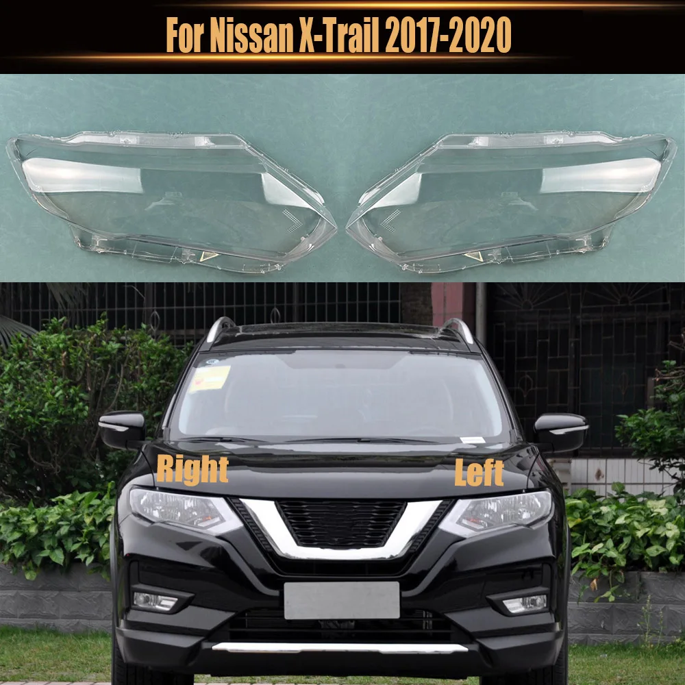 For Nissan X-Trail 2017-2020 Car Replacement Headlight Cover Transparent Lampshade Lamp Case Head Light Glass Lens Shell
For Nissan X-Trail 2017-2020 Car Replacement Headlight Cover Transparent Lampshade Lamp Case Head Light Glass Lens Shell