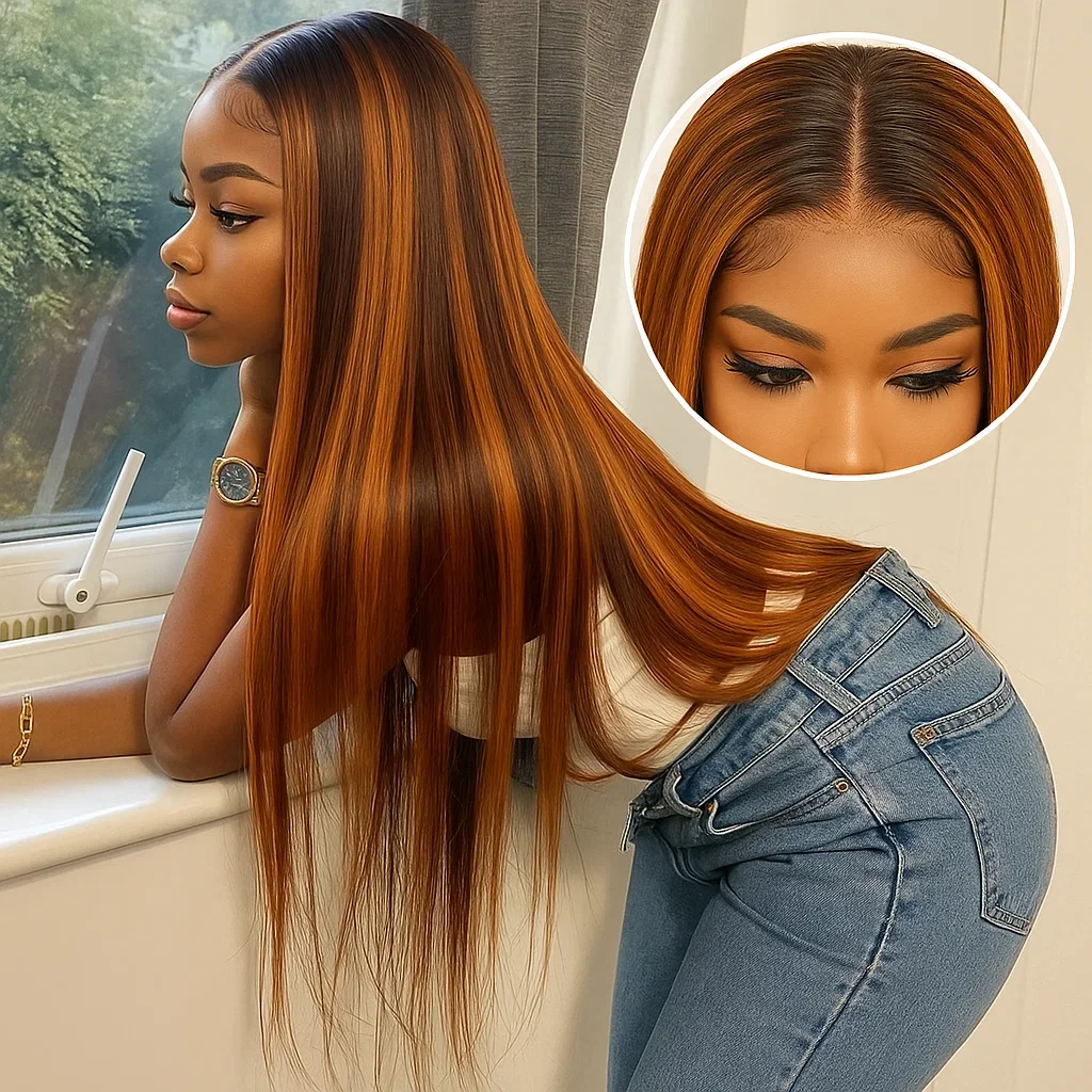 Выделите Коричневые Предварительно Срезанные 5x5 HD Кружевные Бесклеевые Парики Человеческих Волос Wear and Go Предварительно Сорванные Рыжий Цвет Прямые Парики Для Початковцев
Выделите Коричневые Предварительно Срезанные 5x5 HD Кружевные Бесклеевые Парики Человеческих Волос Wear and Go Предварительно Сорванные Рыжий Цвет Прямые Парики Для Початковцев