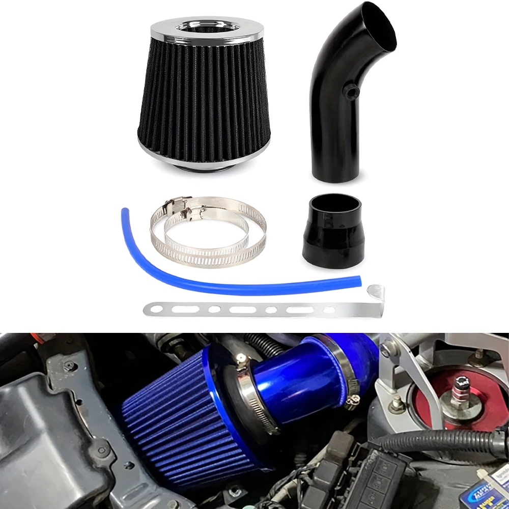 76mm Car Refitted Mushroom Head Air Filter Intake Pipe Filter High Flow High Cold Air Filter Aluminum Pipe Kit
76mm Car Refitted Mushroom Head Air Filter Intake Pipe Filter High Flow High Cold Air Filter Aluminum Pipe Kit