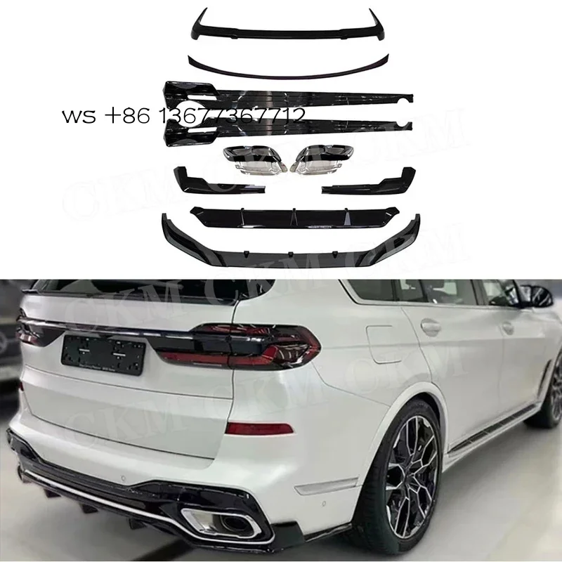 Factory hot salesfor X7 G07 LCI Sport 2023+ Car Body Kits Accessories Front Lip Rear Bumper Diffuser Exhaust Tips Side Skirts R
Factory hot salesfor X7 G07 LCI Sport 2023+ Car Body Kits Accessories Front Lip Rear Bumper Diffuser Exhaust Tips Side Skirts R