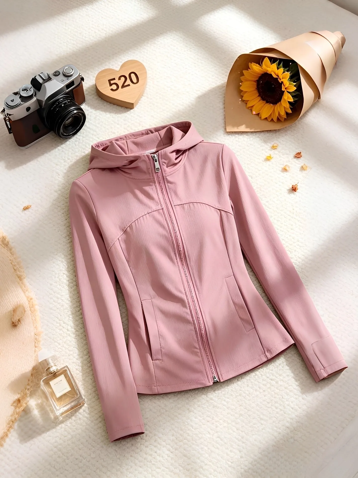 Slim Fit Fashionable Summer New Arrival Thin Jacket Cute Hoodie Casual Style Commute Wind Resistant Zipper Closure Ladies Coat
Slim Fit Fashionable Summer New Arrival Thin Jacket Cute Hoodie Casual Style Commute Wind Resistant Zipper Closure Ladies Coat
