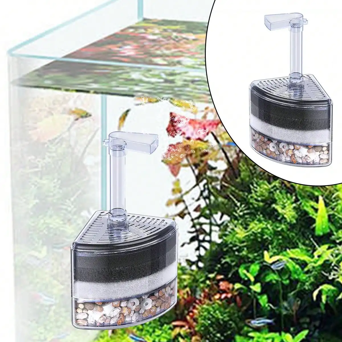 1pc Plastic Aquarium Fish Tank Purifier Water Fairy Filter Silent Oxygenator For Fish Tanks And Aquarium Use
1pc Plastic Aquarium Fish Tank Purifier Water Fairy Filter Silent Oxygenator For Fish Tanks And Aquarium Use