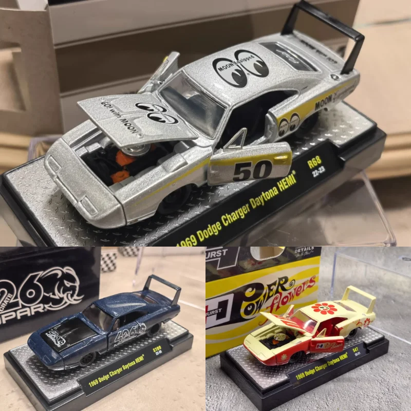 Diecast M2 1/64 Scale 1969 Dodge Charger Daytona HEMI Alloy Car Model Collectible Toy Gift Souvenir Display Ornament
Diecast M2 1/64 Scale 1969 Dodge Charger Daytona HEMI Alloy Car Model Collectible Toy Gift Souvenir Display Ornament