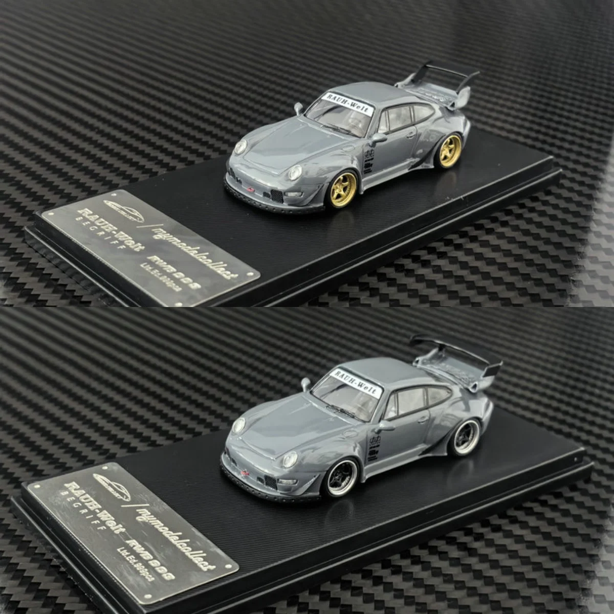 MC 1:64 RWB Porsche 993 High Wing Cement Gray Single Deck Wing Alloy Diecast Model Car Collectible Gift Static Display
MC 1:64 RWB Porsche 993 High Wing Cement Gray Single Deck Wing Alloy Diecast Model Car Collectible Gift Static Display