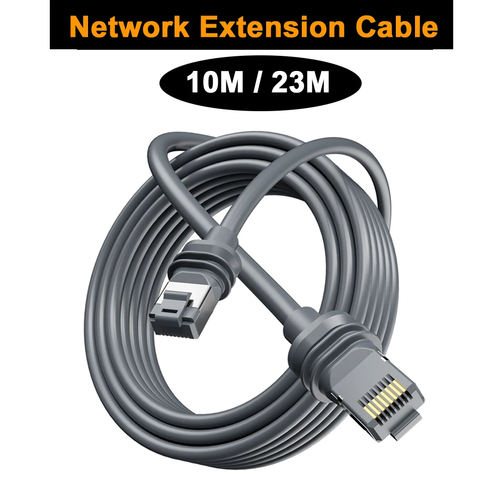 10M/23M Network Extension Cable for Starlink V3 Router RJ45 Ethernet Wire 1200 Mpbs High-Speed Data Cable for Starlink Gen3
10M/23M Network Extension Cable for Starlink V3 Router RJ45 Ethernet Wire 1200 Mpbs High-Speed Data Cable for Starlink Gen3