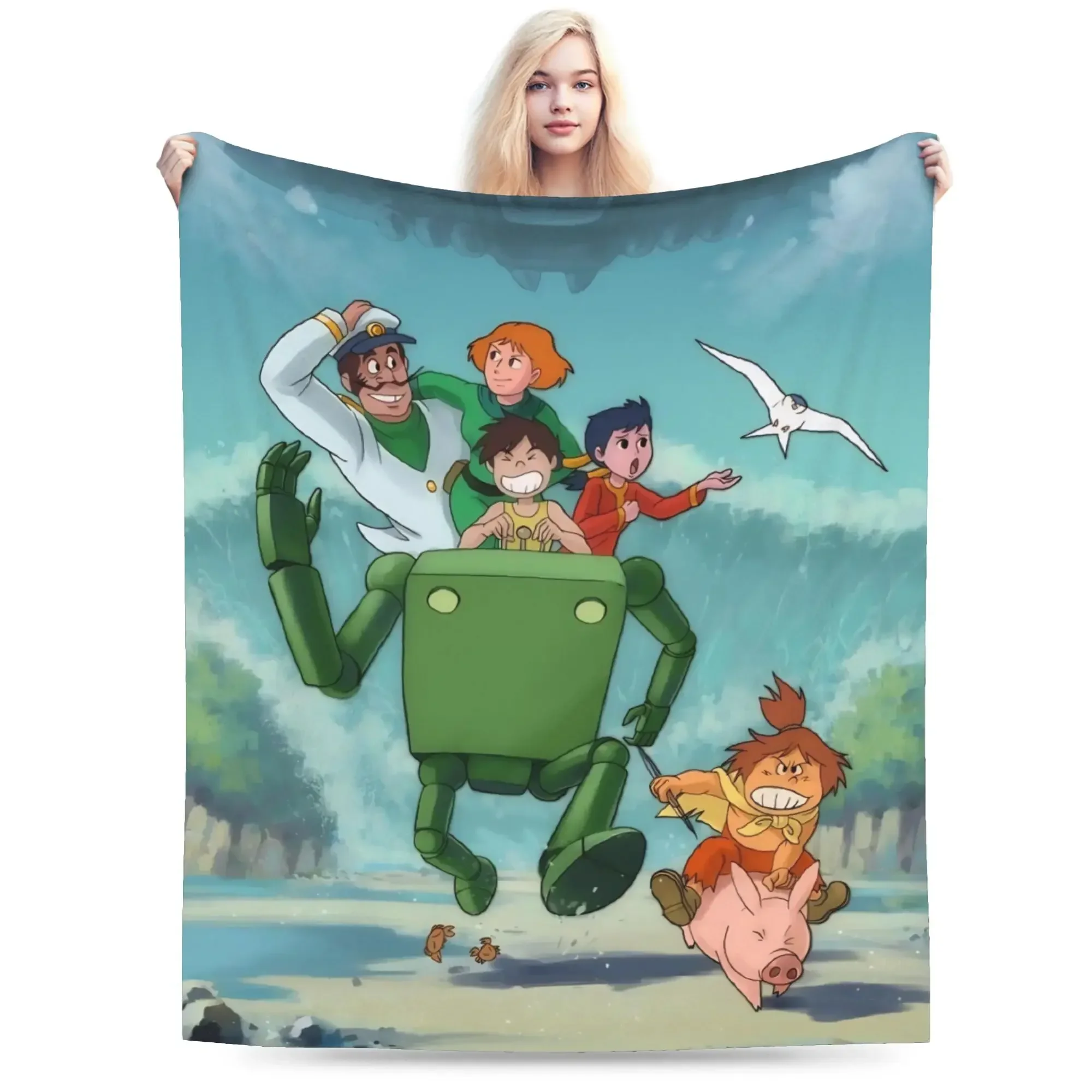 Conan Future Boy Flannel Blanket Soft Throw for Students Bedroom Bedspread Sofa Bed Cover
Conan Future Boy Flannel Blanket Soft Throw for Students Bedroom Bedspread Sofa Bed Cover