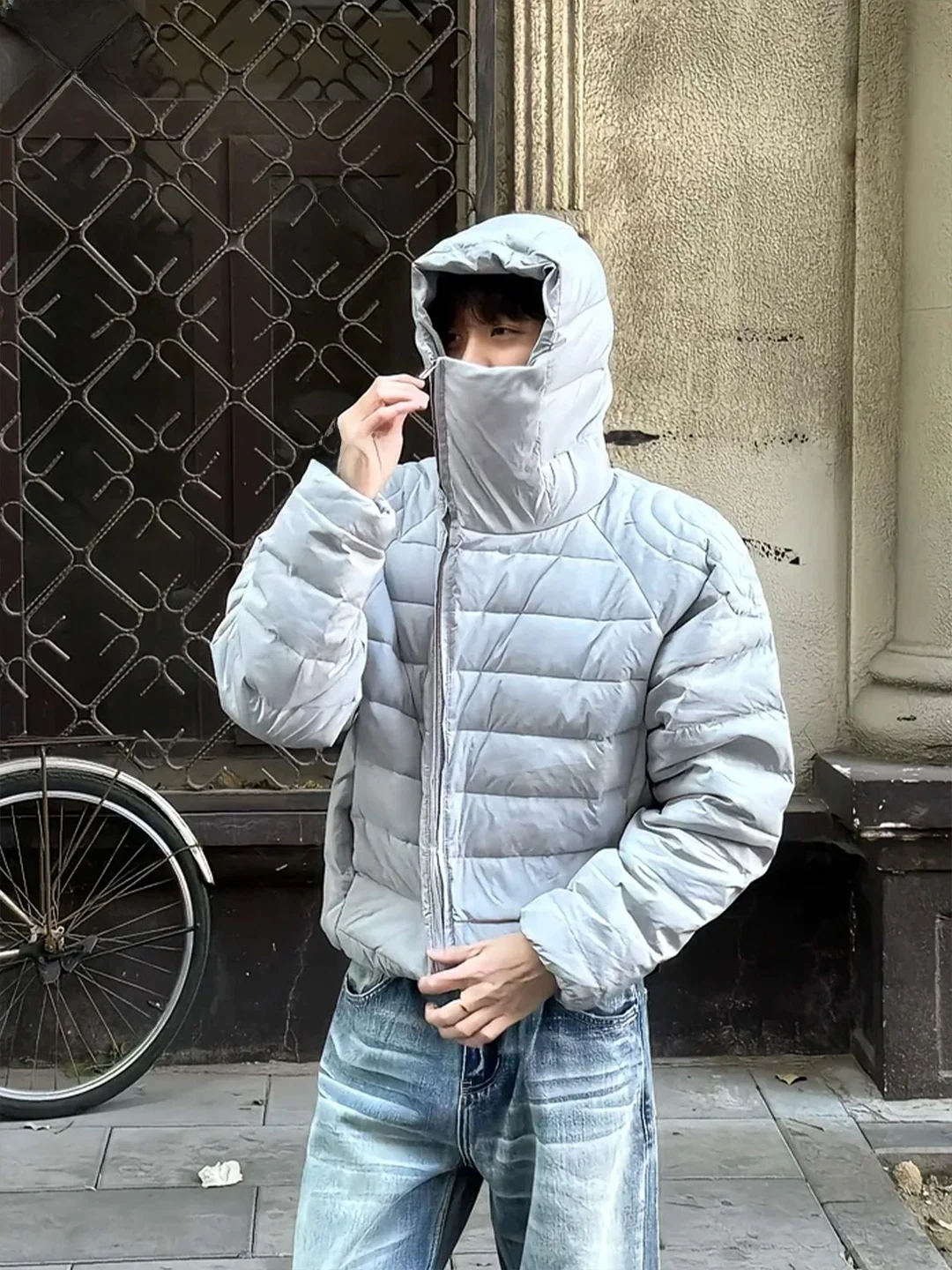 American Lightweight Men's down Jaet Winter Hooded Face Mask Thiened Cotton Cold Resistant Warm Thin Outerwear
American Lightweight Men's down Jaet Winter Hooded Face Mask Thiened Cotton Cold Resistant Warm Thin Outerwear