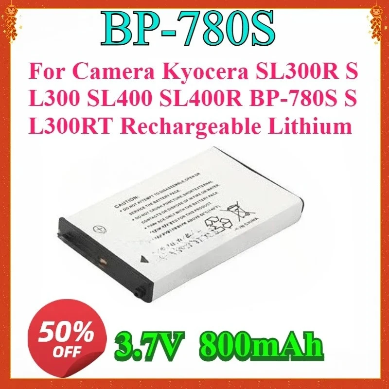 New For BP-780S BP780S Replaceable Battery for Camera Kyocera SL300R SL300 SL400 SL400R BP-780S SL300RT Rechargeable Lithium
New For BP-780S BP780S Replaceable Battery for Camera Kyocera SL300R SL300 SL400 SL400R BP-780S SL300RT Rechargeable Lithium
