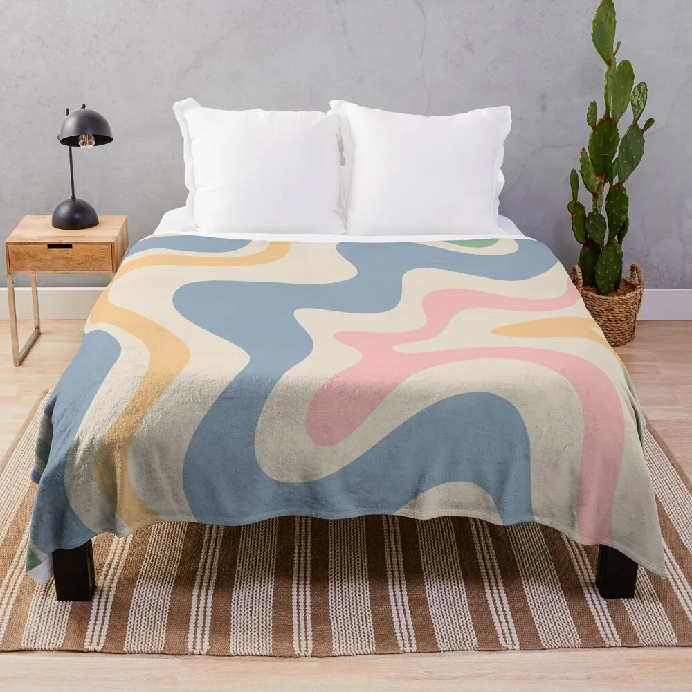 Retro Liquid Swirl Abstract Pattern Light Blue Pink Green Yellow Cream Throw Blanket for sofa Luxury Brand Blankets
Retro Liquid Swirl Abstract Pattern Light Blue Pink Green Yellow Cream Throw Blanket for sofa Luxury Brand Blankets