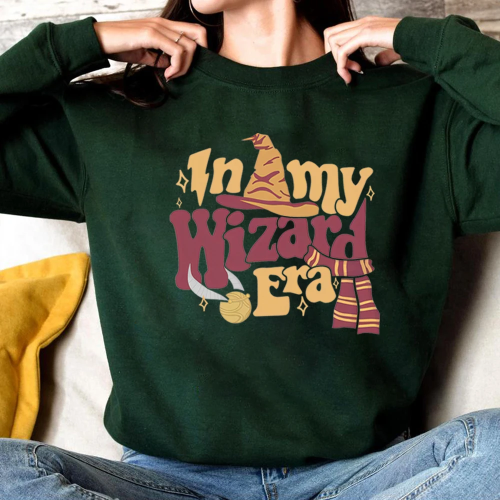 Толстовка In My Wizard Era HP Magic Movie, рубашка с школьным замком волшебника, 9, 3/4, модные толстовки «Всегда волшебный мир»
Толстовка In My Wizard Era HP Magic Movie, рубашка с школьным замком волшебника, 9, 3/4, модные толстовки «Всегда волшебный мир»