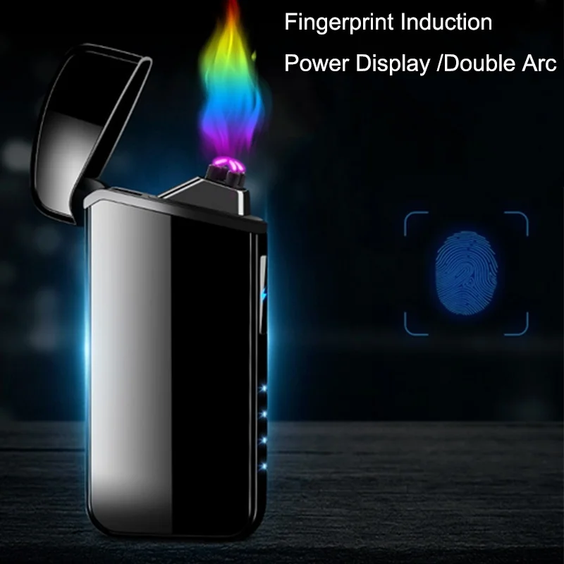New USB Charging Electronic Dual Arc Flameless Cigarette Lighter Rechargeable Windproof Power Display Men's Gifts
New USB Charging Electronic Dual Arc Flameless Cigarette Lighter Rechargeable Windproof Power Display Men's Gifts