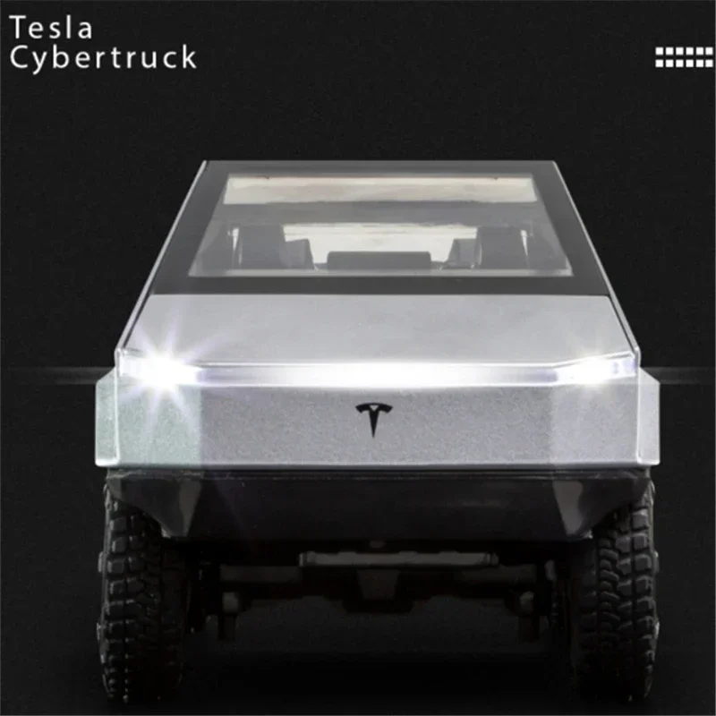 1/24 Tesla Cybertruck Pickup Alloy Car Model Diecast Metal Toy Off-road Vehicle Truck Model Simulation Sound Light Toy Gift
1/24 Tesla Cybertruck Pickup Alloy Car Model Diecast Metal Toy Off-road Vehicle Truck Model Simulation Sound Light Toy Gift