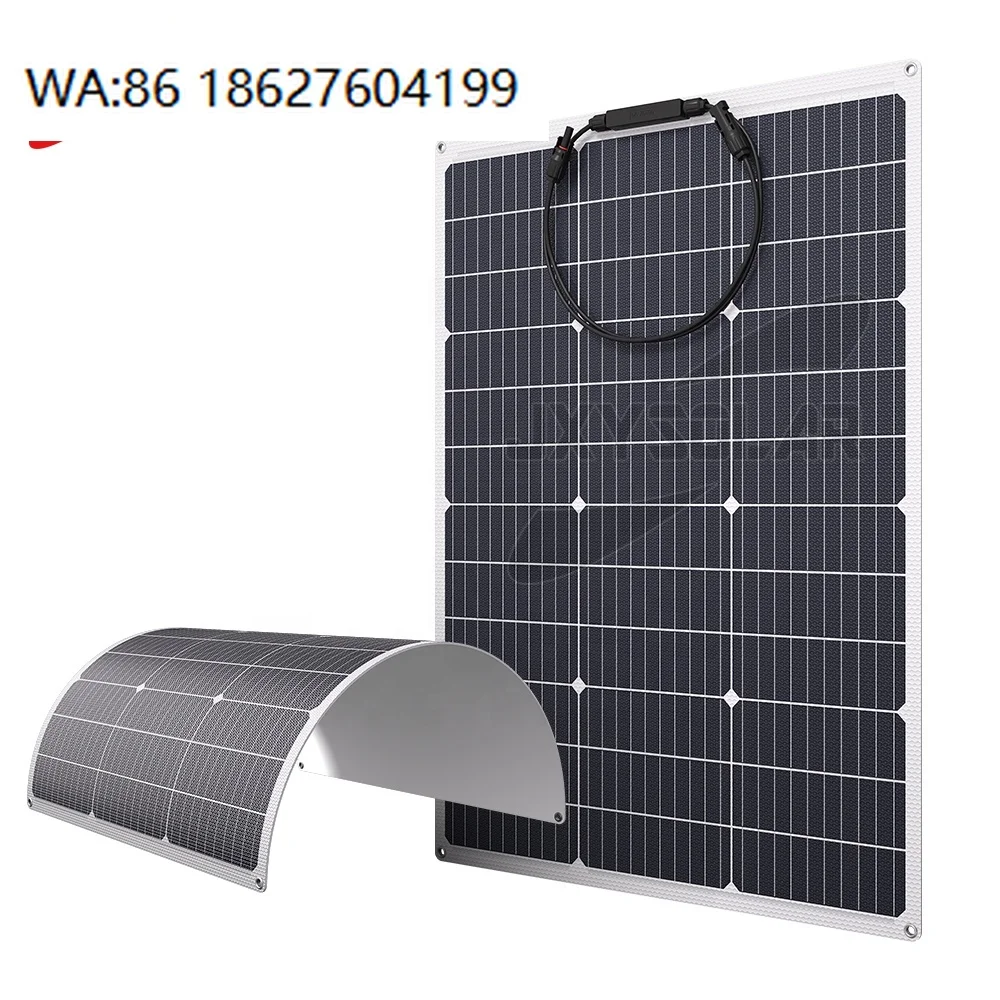 300W High Efficiency Thin Film Flexible Solar Panel, Waterproof Outdoor Camping Solar System PV Module
300W High Efficiency Thin Film Flexible Solar Panel, Waterproof Outdoor Camping Solar System PV Module