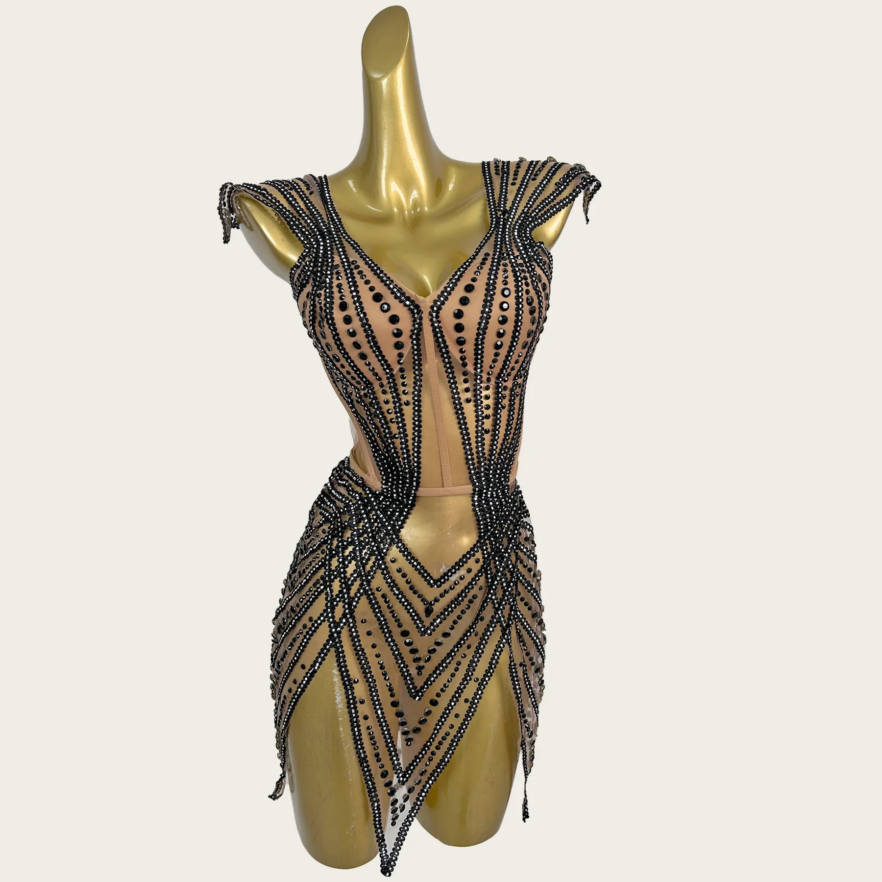 Sparkly Rhinestone Asymmetrical Mini Dress Club Bar gig Showgirl Dance Drag Queen Performer Wear Carnival Party Outfit Jianrui
Sparkly Rhinestone Asymmetrical Mini Dress Club Bar gig Showgirl Dance Drag Queen Performer Wear Carnival Party Outfit Jianrui