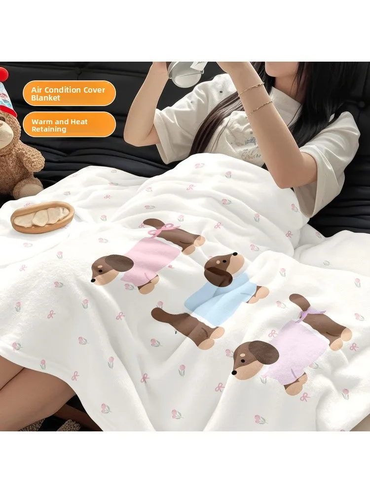 Fleece Blanket Summer Autumn Winter Cartoon Sausage Dog Office Nap Sofa Cover Student Dormitory Single Small Blanket
Fleece Blanket Summer Autumn Winter Cartoon Sausage Dog Office Nap Sofa Cover Student Dormitory Single Small Blanket