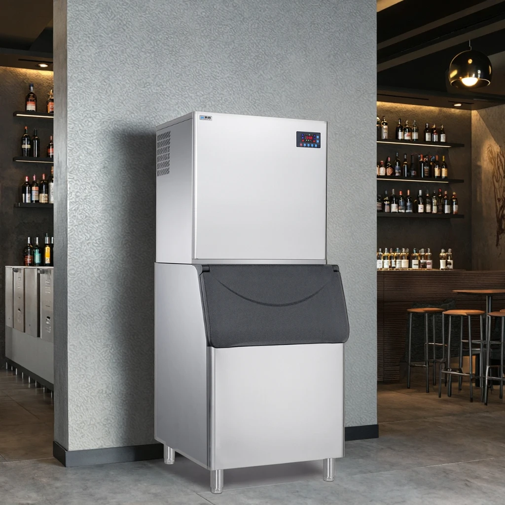 Medium Large Commercial Kitchen Refrigeration Equipment Automatic Ice Maker for Milk Tea Shop 100 Pounds Split Bar Square
Medium Large Commercial Kitchen Refrigeration Equipment Automatic Ice Maker for Milk Tea Shop 100 Pounds Split Bar Square