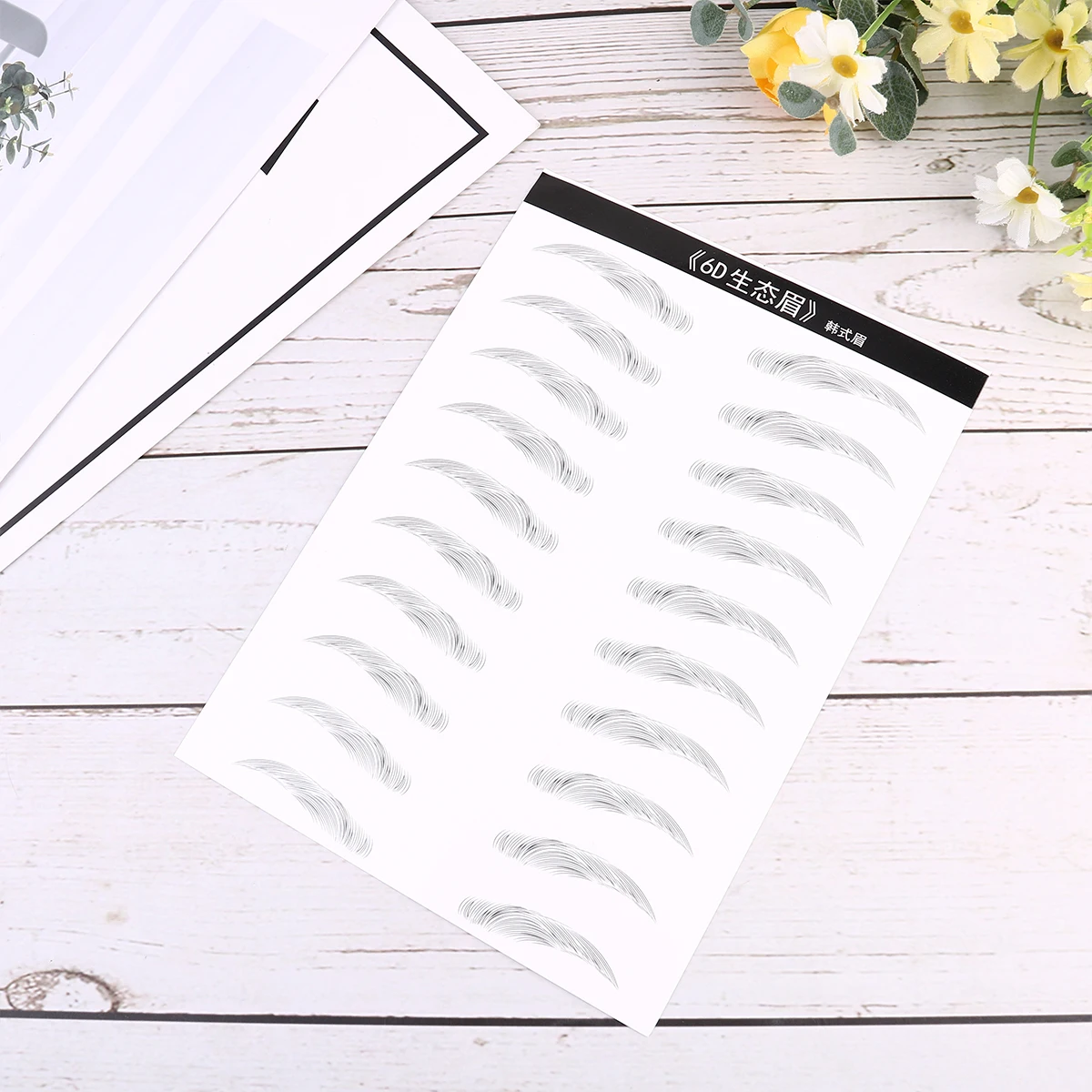 20 Pairs Stickers Waterproof Long Lasting Hair-Like Easy Apply For Women Less No Eyebrows Makeup Tool Artificial Eyebrow Patch 
20 Pairs Stickers Waterproof Long Lasting Hair-Like Easy Apply For Women Less No Eyebrows Makeup Tool Artificial Eyebrow Patch