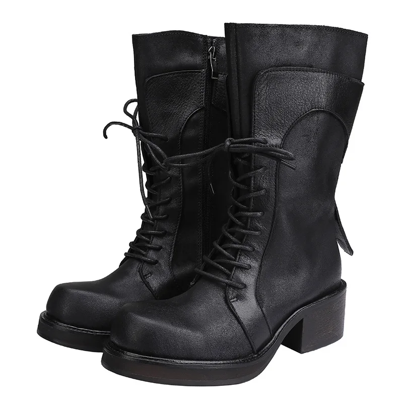 Новые ботинки из коровьей замши 5,2 см, осенние мотоциклетные весенние ботильоны до колена, женские мокасины, обувь для дымохода
Новые ботинки из коровьей замши 5,2 см, осенние мотоциклетные весенние ботильоны до колена, женские мокасины, обувь для дымохода