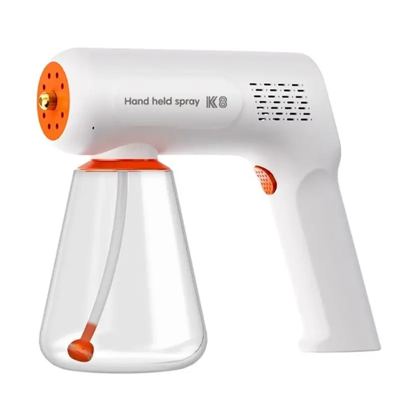 ABZA-Blue Light UV Sterilizer Spray K8: Ручной электрический распылитель-стерилизатор с функцией дезинфекции, перезаряжаемый, для распыления тумана
ABZA-Blue Light UV Sterilizer Spray K8: Ручной электрический распылитель-стерилизатор с функцией дезинфекции, перезаряжаемый, для распыления тумана