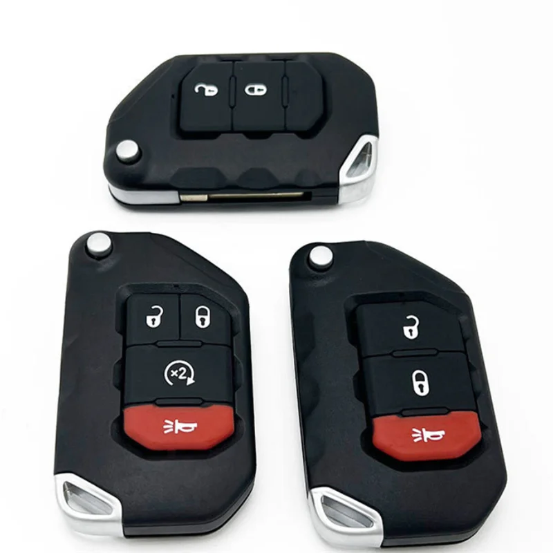 2/3/4 Buttons Flip Folding Remote Car Key Fob Shell For Jeep Wrangler Rubicon Sahara SIP22 Blade
2/3/4 Buttons Flip Folding Remote Car Key Fob Shell For Jeep Wrangler Rubicon Sahara SIP22 Blade