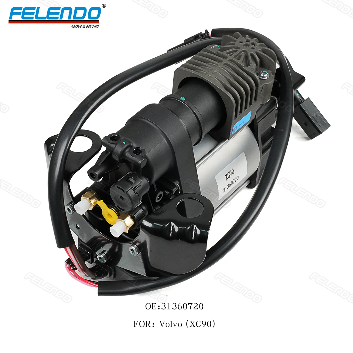 Felendo Parts Air Suspension Compressor Pump 31360720 for Volvo XC60 XC90 S90 V90 Compressor air Suspension
Felendo Parts Air Suspension Compressor Pump 31360720 for Volvo XC60 XC90 S90 V90 Compressor air Suspension