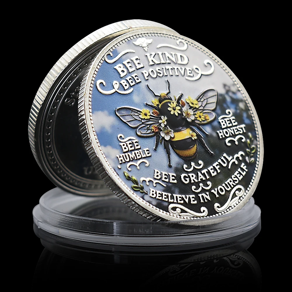Bee Inspirational Coin Don’t Forget to Bee Awesome, Bee Kind, Motivational Collectible Gift for Adults & Kids replica
Bee Inspirational Coin Don’t Forget to Bee Awesome, Bee Kind, Motivational Collectible Gift for Adults & Kids replica