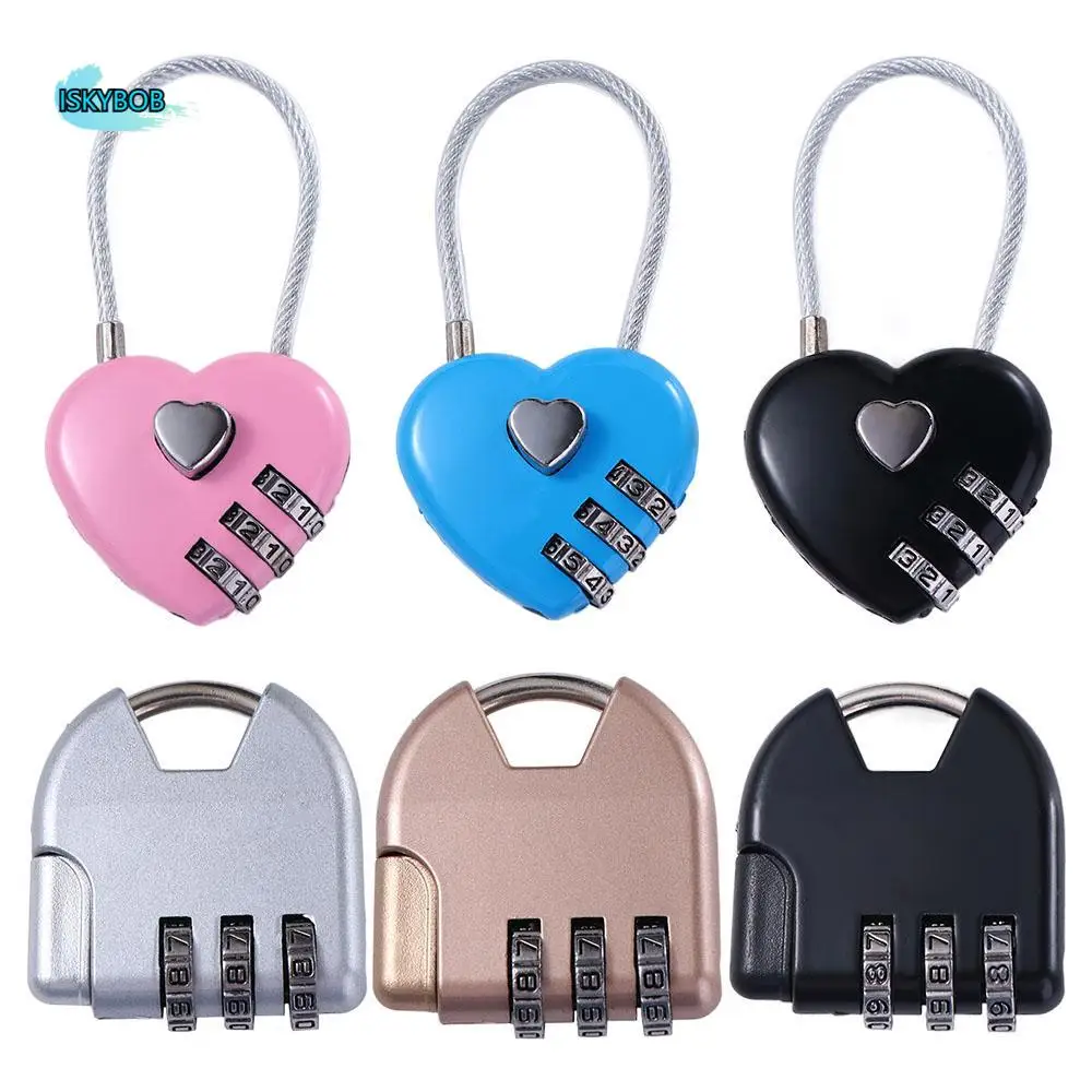 Drawer Lock Love Shape Baggage Password Lock TSA Customs Code Lock Heart Shape Padlock Combination Padlock Luggage Travel Lock
Drawer Lock Love Shape Baggage Password Lock TSA Customs Code Lock Heart Shape Padlock Combination Padlock Luggage Travel Lock