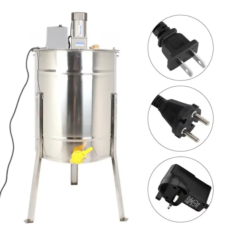 Professional Stainless Steel 4 Frame Electric Bee Honey Extractor Honey Centrifuge Machine Beekeeping Equipment Tool
Professional Stainless Steel 4 Frame Electric Bee Honey Extractor Honey Centrifuge Machine Beekeeping Equipment Tool