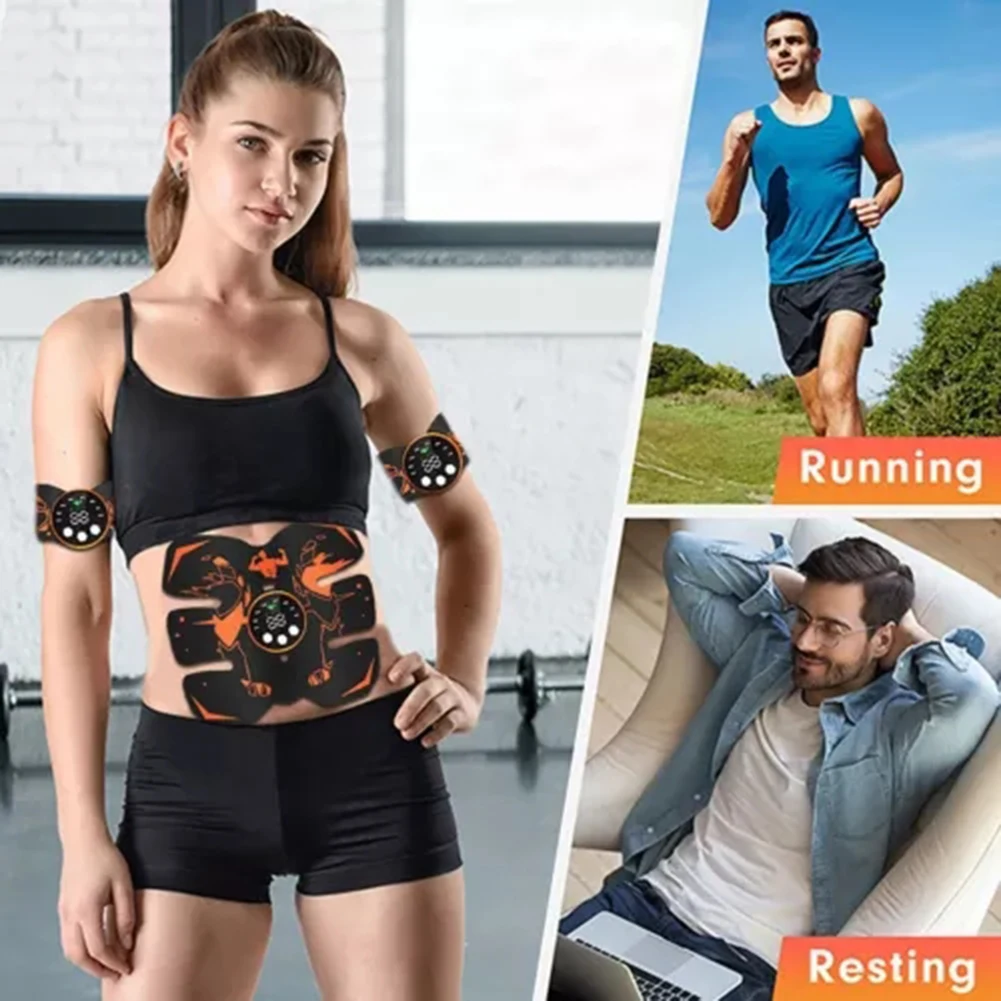 EMS Ab Trainer — перезаряжаемый стимулятор мышц для пресса из шести упаковок, беспроводной пояс для сжигания жира с режимом домашнего спортзала
EMS Ab Trainer — перезаряжаемый стимулятор мышц для пресса из шести упаковок, беспроводной пояс для сжигания жира с режимом домашнего спортзала