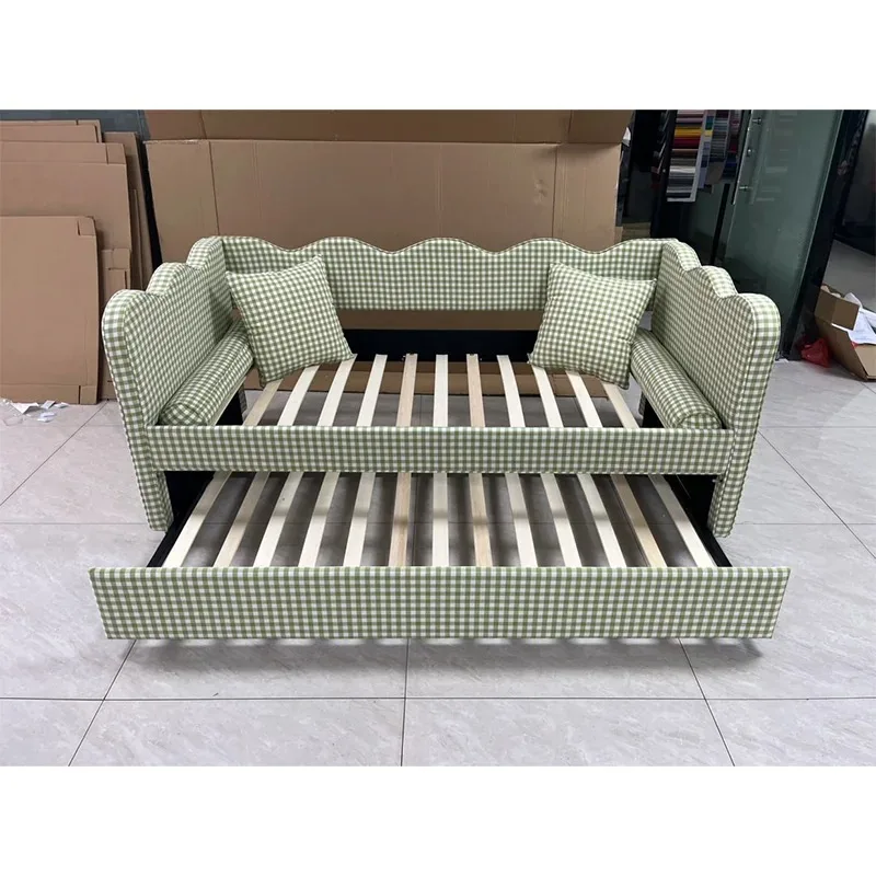 # Vintage Pull-out Daybed Sofa Bed Eco-friendly Durable Stable
# Vintage Pull-out Daybed Sofa Bed Eco-friendly Durable Stable