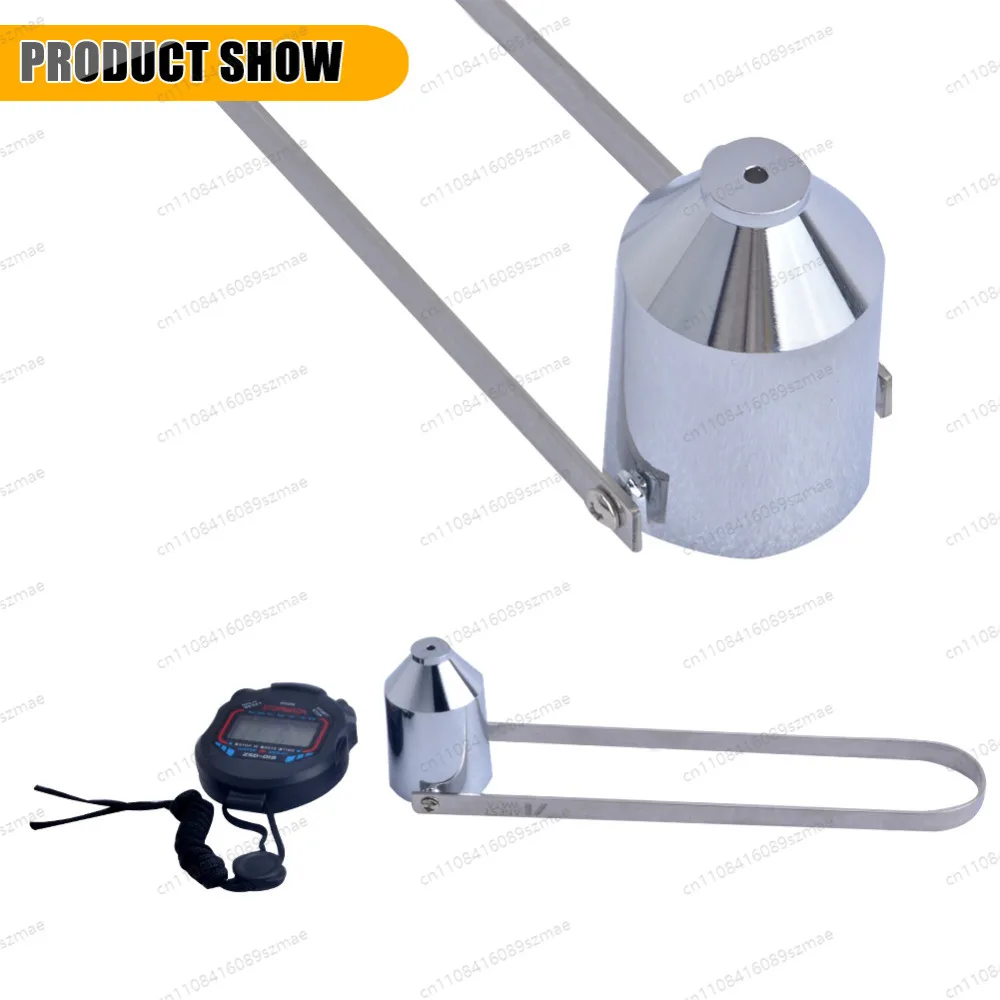 Viscometer Cup with Stopwatch Paint Thinning Viscosity Test Tool Flow Cup Mixing
Viscometer Cup with Stopwatch Paint Thinning Viscosity Test Tool Flow Cup Mixing