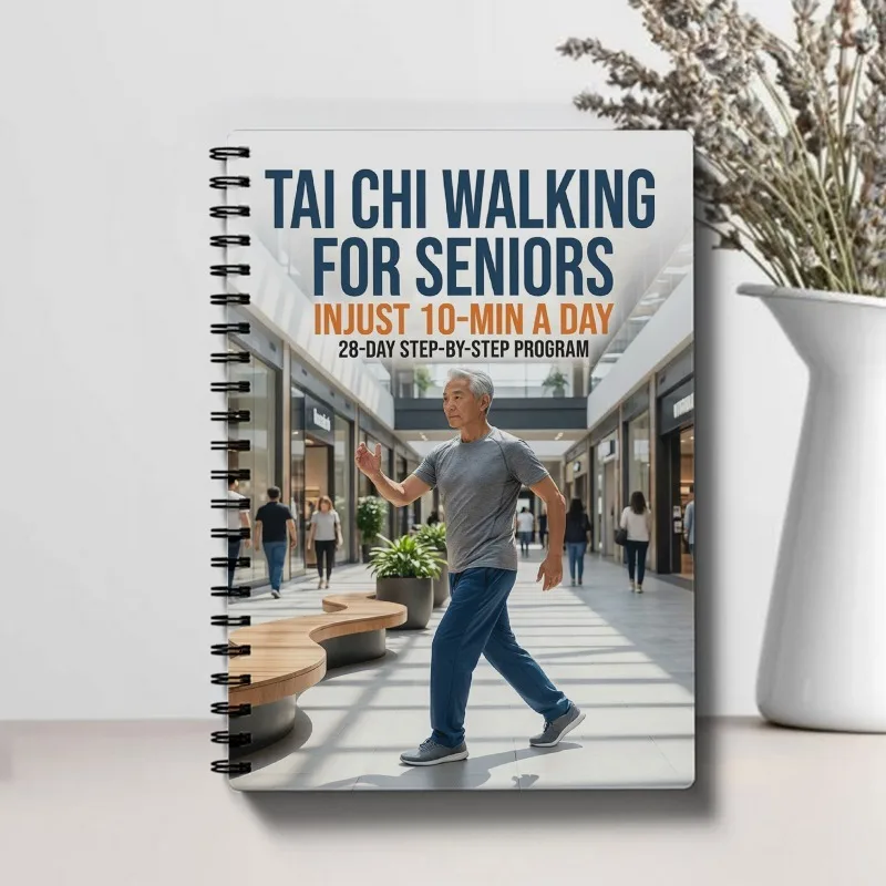 Tai Chi Walking for Seniors: Just 10 Minutes a Day, 28-Day Step-By-Step Program, Gentle Beginner-Friendly Exercises for Elderly, Easy Home And Daily Practice to Boost Mobility, Balance And Active Aging, No Equipment Needed
Tai Chi Walking for Seniors: Just 10 Minutes a Day, 28-Day Step-By-Step Program, Gentle Beginner-Friendly Exercises for Elderly, Easy Home And Daily Practice to Boost Mobility, Balance And Active Aging, No Equipment Needed