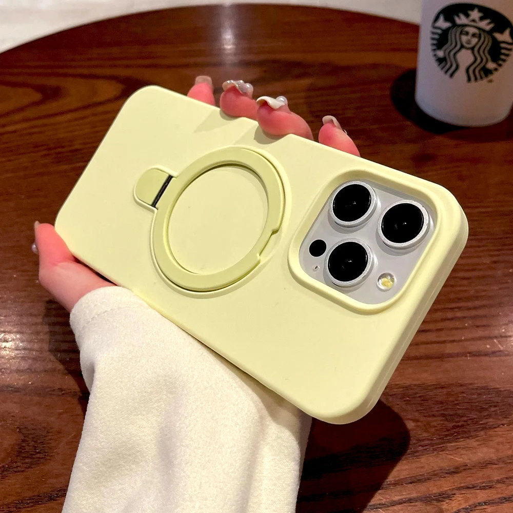 Liquid Silicone Case For iPhone 16 15 14 Pro Max 16Pro 15Pro iPhone16 iPhone15 iPhone14 For Magsafe Magnetic Stand Holder Covers
Liquid Silicone Case For iPhone 16 15 14 Pro Max 16Pro 15Pro iPhone16 iPhone15 iPhone14 For Magsafe Magnetic Stand Holder Covers
