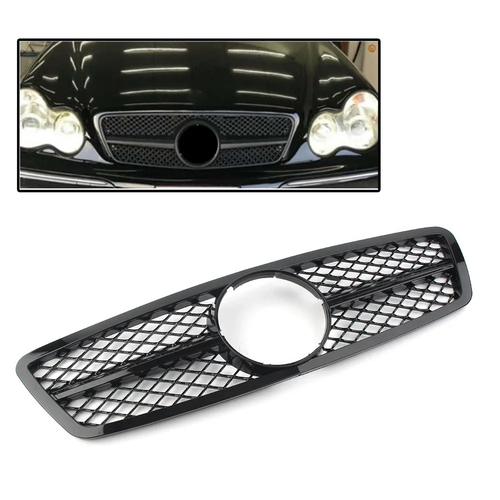 car Style Front Grille Gloss Black Grill For Mercedes-Benz C-Class W203 C280 C320 C240 C200 C63 2000-2006 Sedan fast ship
car Style Front Grille Gloss Black Grill For Mercedes-Benz C-Class W203 C280 C320 C240 C200 C63 2000-2006 Sedan fast ship
