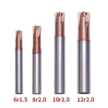 HRC65 D/6/8/10/12 Hard Alloy Round Head 4-Slot R-Radius Tungsten Steel Milling Cutter Head For CNC Hard Steel Machining
HRC65 D/6/8/10/12 Hard Alloy Round Head 4-Slot R-Radius Tungsten Steel Milling Cutter Head For CNC Hard Steel Machining