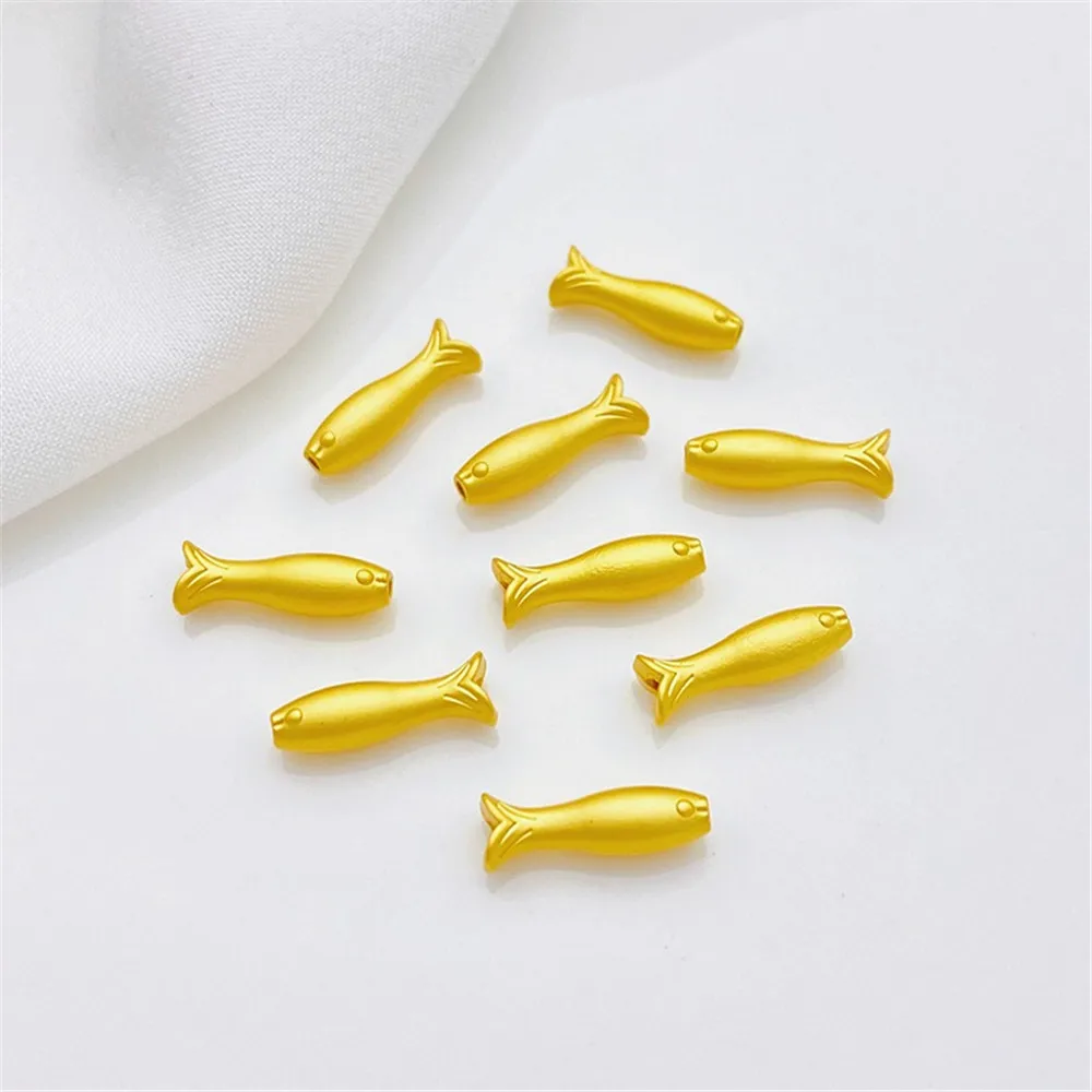 Ancient Gold Fish Small Yellow Croaker Transshipment Loose Beads Handmade DIY Bracelets Necklaces Jewelry Material Accessories
Ancient Gold Fish Small Yellow Croaker Transshipment Loose Beads Handmade DIY Bracelets Necklaces Jewelry Material Accessories