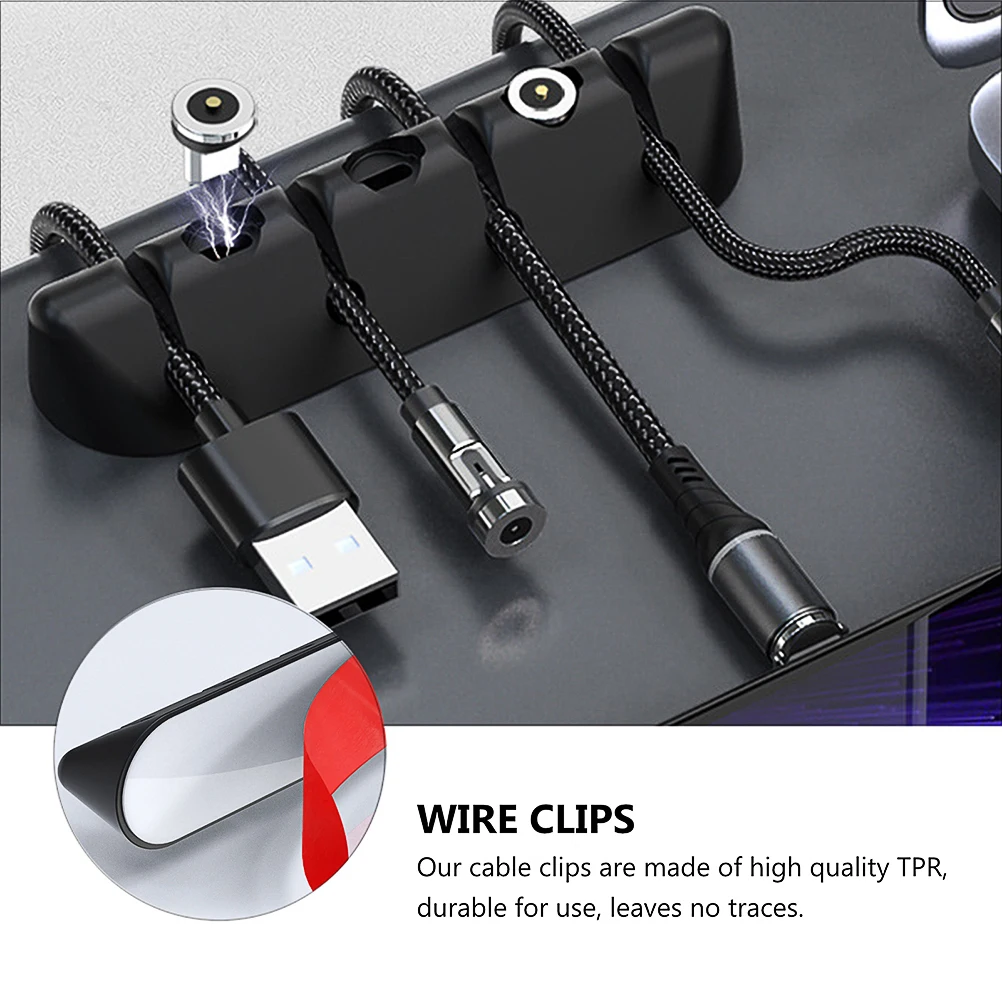 3 Pcs Magnetic Head of Wire Manager Cable Organizer Organizers for Cords Self Adhesive Clips Holder Management
3 Pcs Magnetic Head of Wire Manager Cable Organizer Organizers for Cords Self Adhesive Clips Holder Management