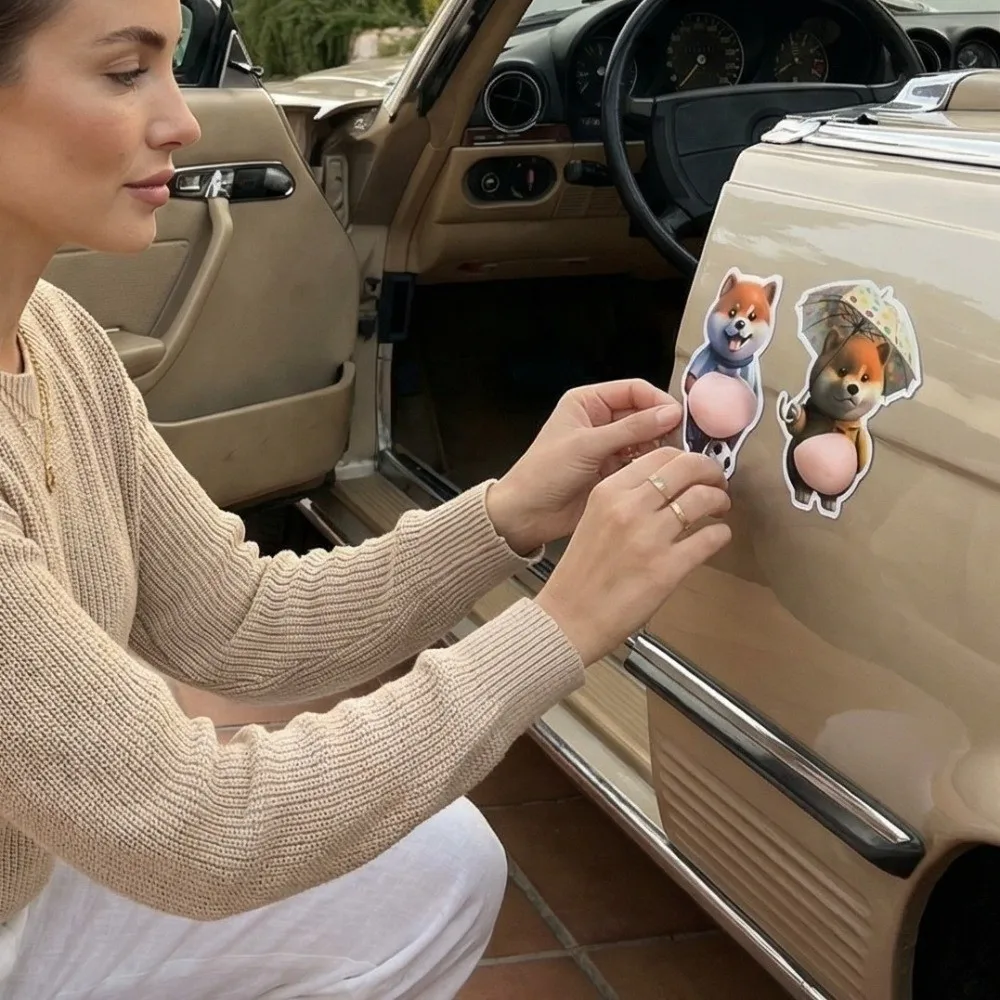 Funny 3D Soft Belly Cat Sticker Squeezeable Self-Adhesive Animal Laptop Decal Silicone Waterproof Inu Dog Phone Case Decoration
Funny 3D Soft Belly Cat Sticker Squeezeable Self-Adhesive Animal Laptop Decal Silicone Waterproof Inu Dog Phone Case Decoration