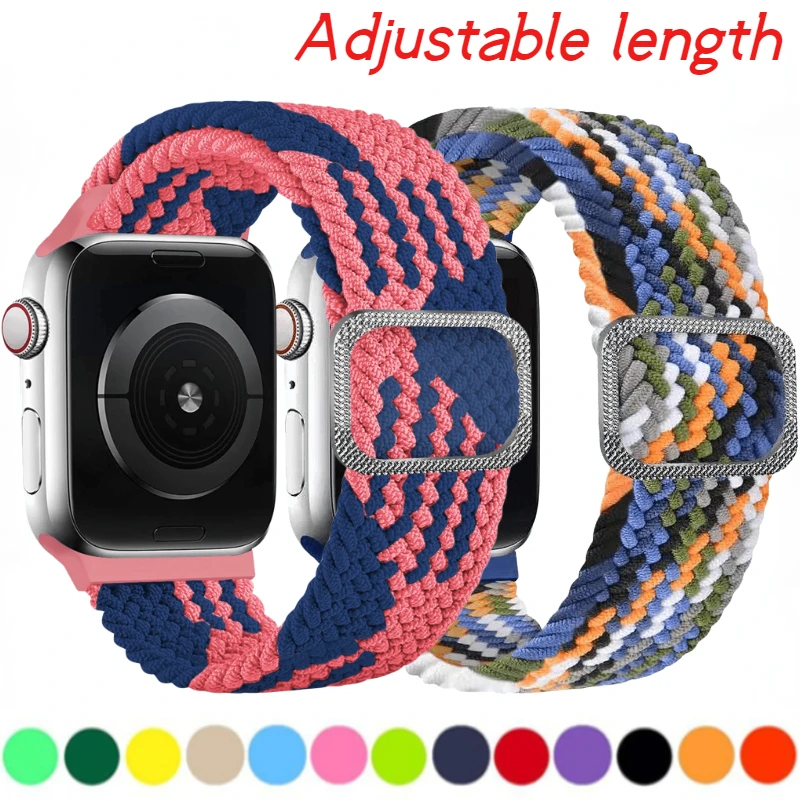Nylon Elastic Strap For Apple Watch 10 42mm 46mm 49mm 45mm 44mm 41mm 42mm 40mm Bracelet Band iWatch Ultra/2 9 8 7 6 5 4 3 Belt
Nylon Elastic Strap For Apple Watch 10 42mm 46mm 49mm 45mm 44mm 41mm 42mm 40mm Bracelet Band iWatch Ultra/2 9 8 7 6 5 4 3 Belt