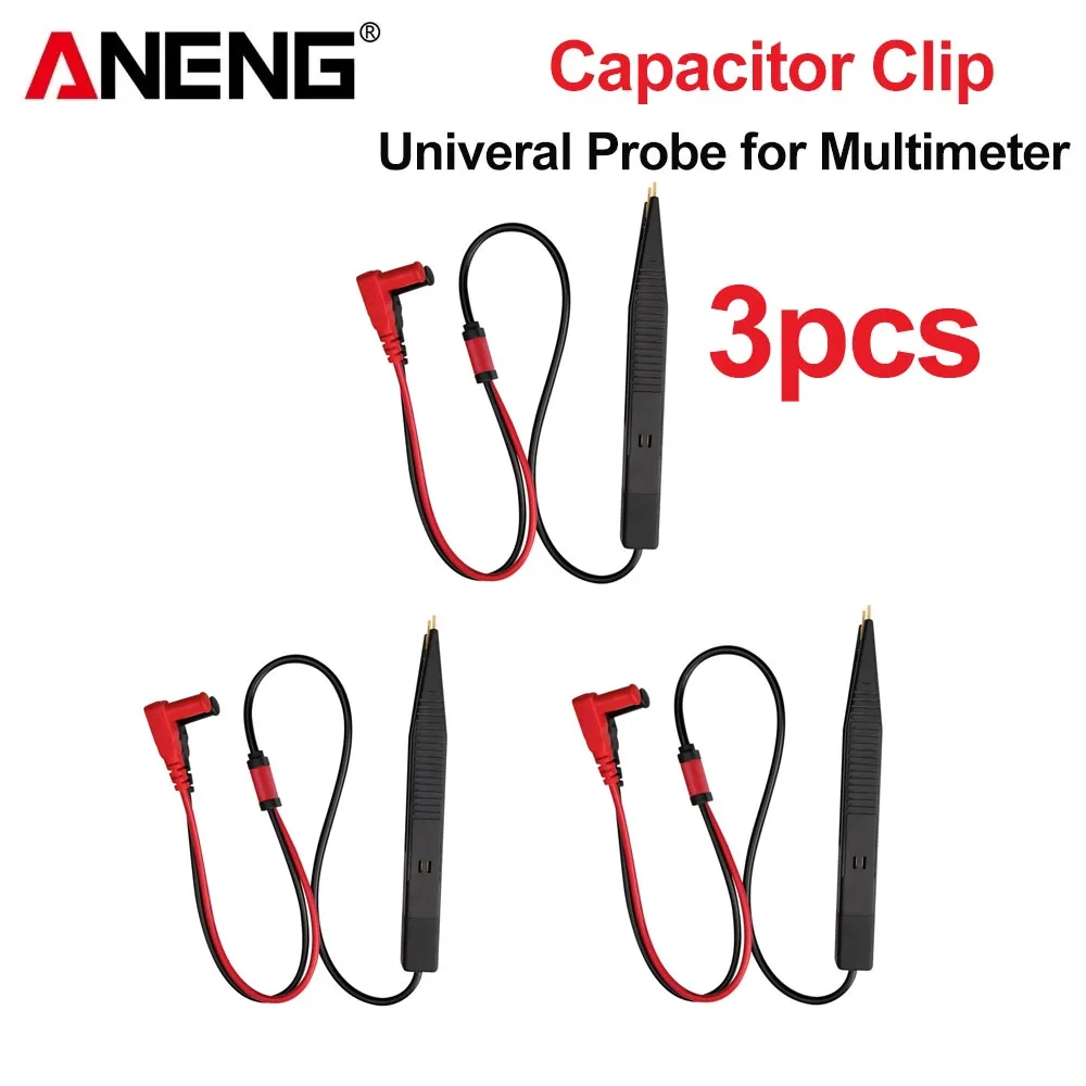ANENG Capacitor Clip Multimeter Detector Line Leads Clip LCR Universal Test Capacitor Resistance Accessories Tool
ANENG Capacitor Clip Multimeter Detector Line Leads Clip LCR Universal Test Capacitor Resistance Accessories Tool