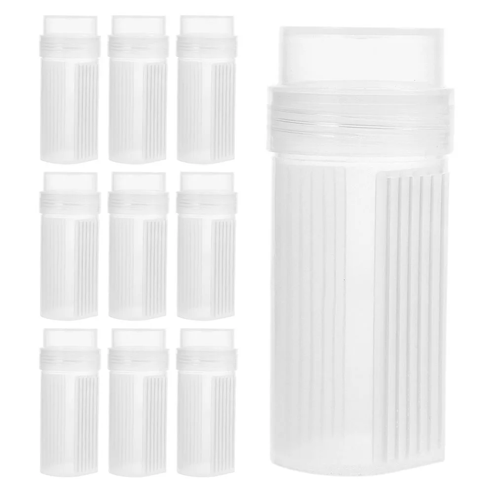 10pcs Slide Staining Cylinder High Transparency Large Capacity Heat Resistant Easy Clean Plastic Jar for Lab Use
10pcs Slide Staining Cylinder High Transparency Large Capacity Heat Resistant Easy Clean Plastic Jar for Lab Use