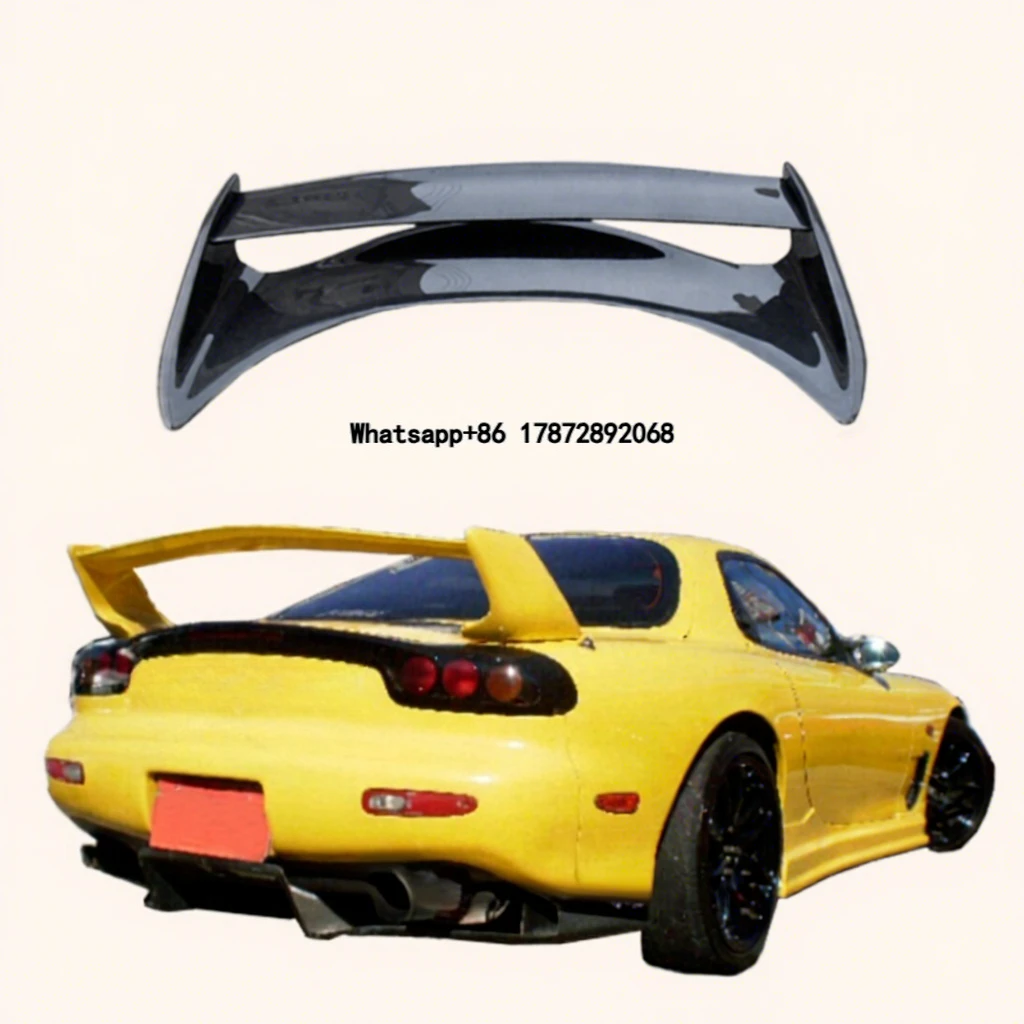 RX7 FD3S MS Style Carbon Fiber Rear Spoiler Body Kit Double Deck Replacement Trunk Boot Wing Kits
RX7 FD3S MS Style Carbon Fiber Rear Spoiler Body Kit Double Deck Replacement Trunk Boot Wing Kits