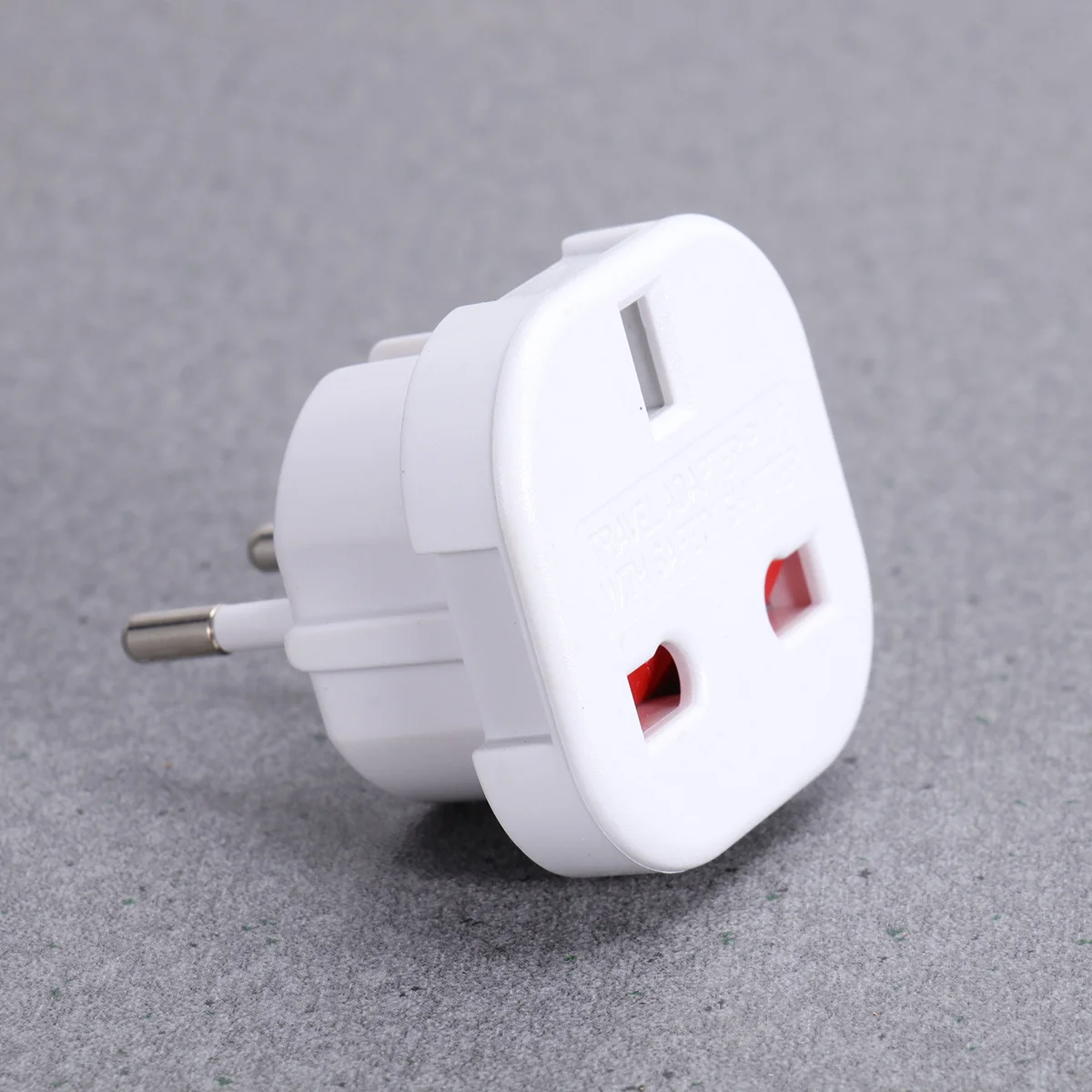 Universal Uk 3-Pin to European 2-Pin Travel Power Adapter CE Approved Safety Shutter Mini Portable Durable ABS Heat-Resistant
Universal Uk 3-Pin to European 2-Pin Travel Power Adapter CE Approved Safety Shutter Mini Portable Durable ABS Heat-Resistant