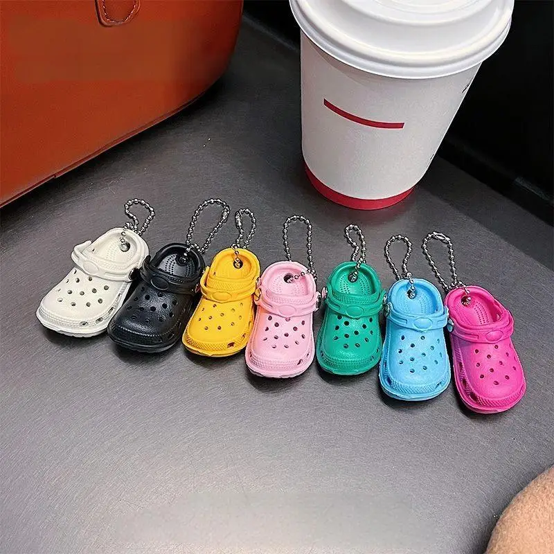 Мини-тапочки, подвеска, креативная имитация мини-обуви из ЭВА, брелок для ключей, красочная сумка для ключей от машины «сделай сам», аксессуары для обуви с отверстиями, кулон
Мини-тапочки, подвеска, креативная имитация мини-обуви из ЭВА, брелок для ключей, красочная сумка для ключей от машины «сделай сам», аксессуары для обуви с отверстиями, кулон