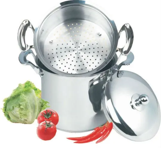 Bulk Supply Factory Direct Sales Kitchenware Stainless Steel Pasta Cookware Cookware
Bulk Supply Factory Direct Sales Kitchenware Stainless Steel Pasta Cookware Cookware