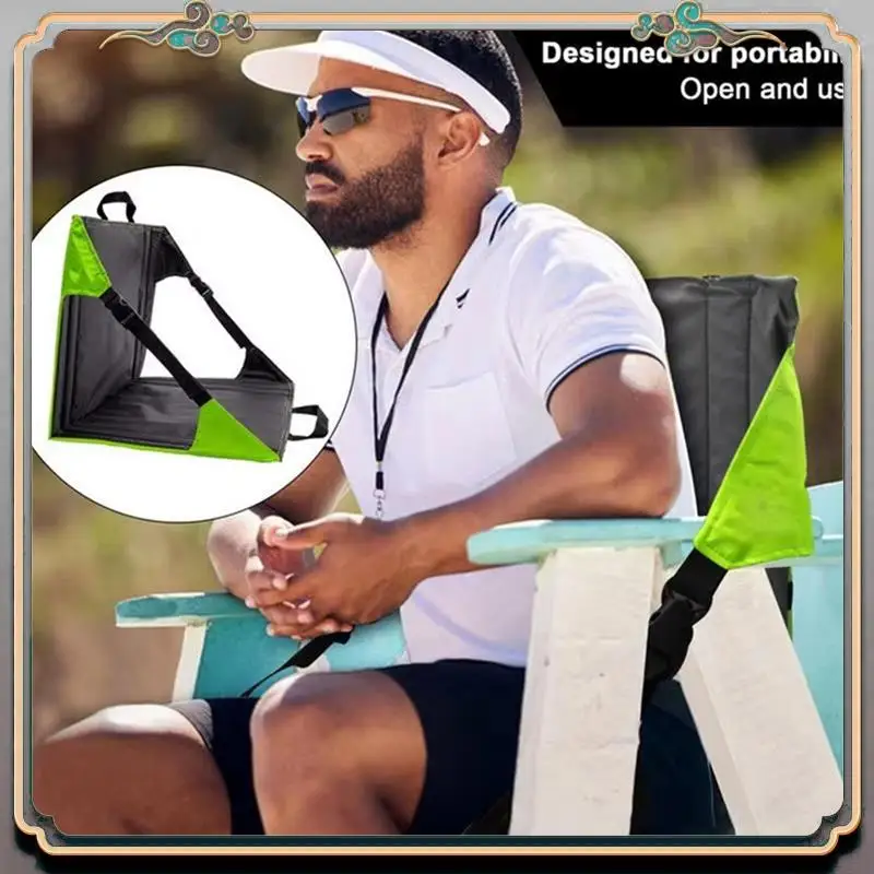 Durable Camping Chair With Backrest Picnic Portable Festival Seat Outdoor Seat Padded With Adjustable Straps For Camping Park
Durable Camping Chair With Backrest Picnic Portable Festival Seat Outdoor Seat Padded With Adjustable Straps For Camping Park