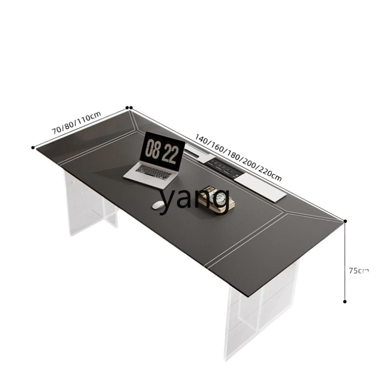 LH White Desk Cream Wind Saddle Leather Acrylic Suspension Double Long Table Desk
LH White Desk Cream Wind Saddle Leather Acrylic Suspension Double Long Table Desk