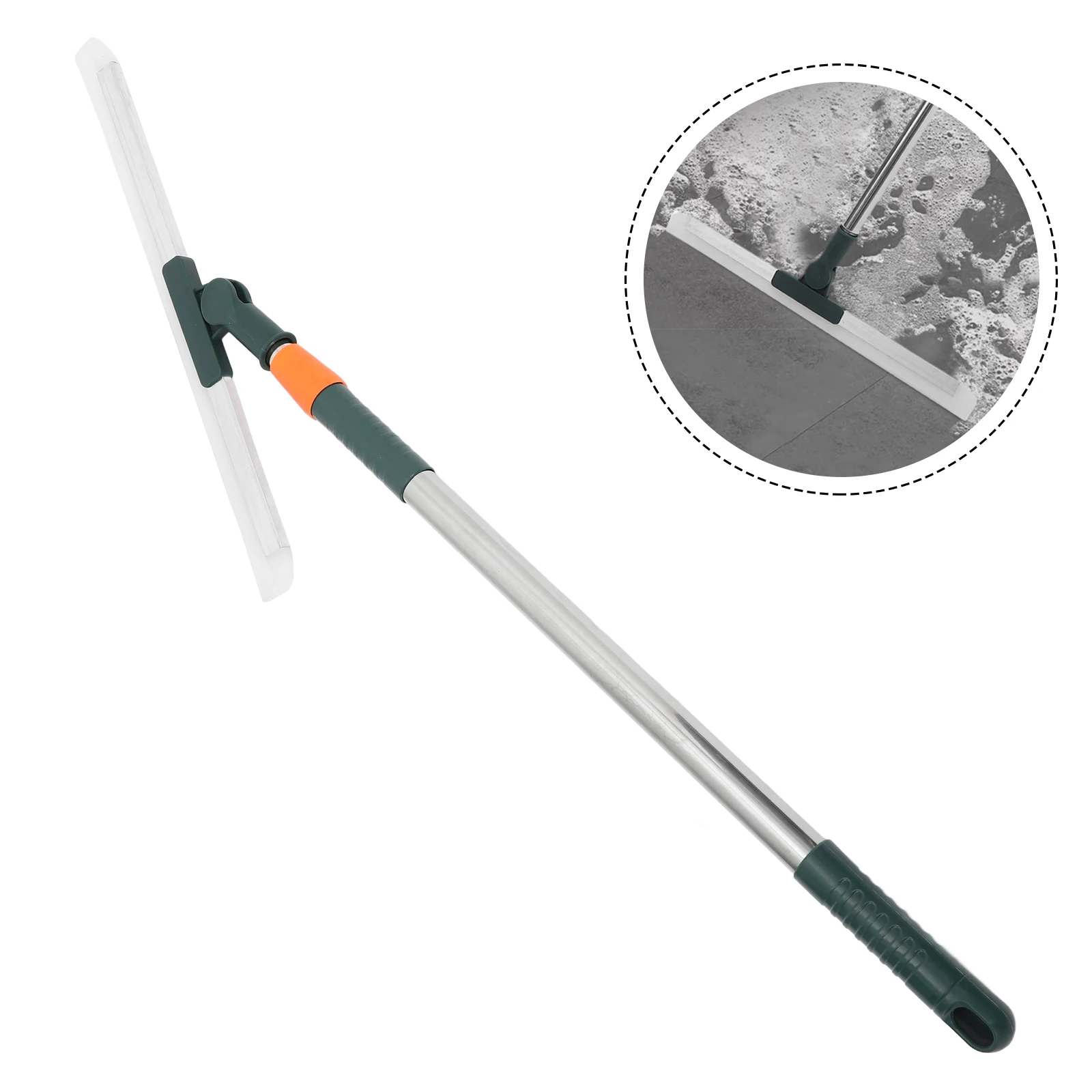 Silicone Squeegee Long Handle Floor Squeegee Heavy Duty Water Scraper Adjustable Telescopic Handle 180 Degree Rotating Shower
Silicone Squeegee Long Handle Floor Squeegee Heavy Duty Water Scraper Adjustable Telescopic Handle 180 Degree Rotating Shower