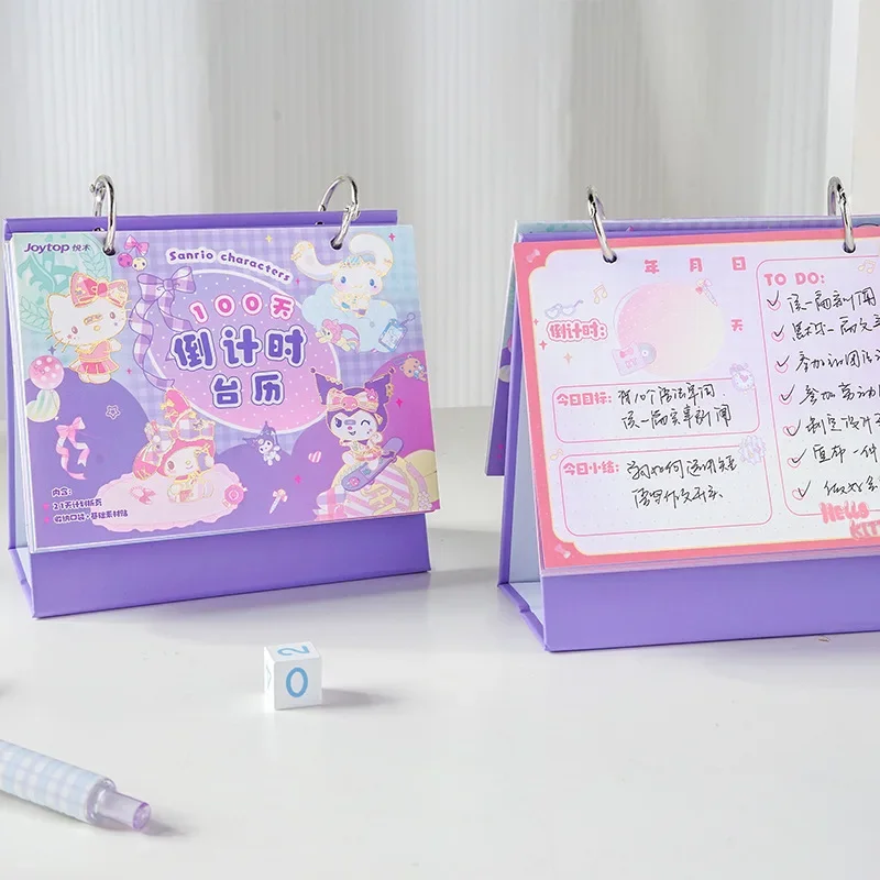 Sanrio Hello Kitty Kuromi My Melody Jawaii Desk Calendar Plan 100 Days Countdown Cartoon Desktop Office Time Manager Ornament
Sanrio Hello Kitty Kuromi My Melody Jawaii Desk Calendar Plan 100 Days Countdown Cartoon Desktop Office Time Manager Ornament